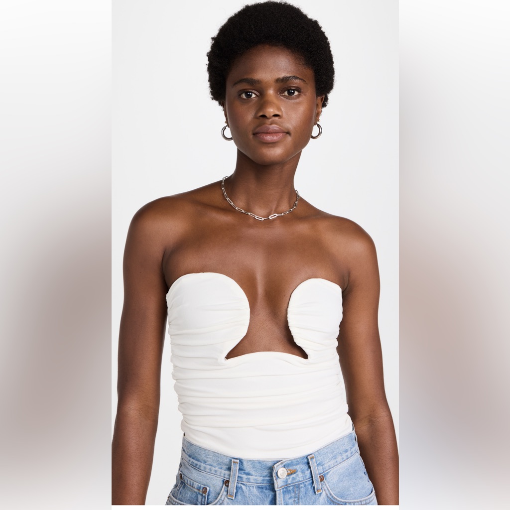 Pixie Market Dominique Wire Bustier Top